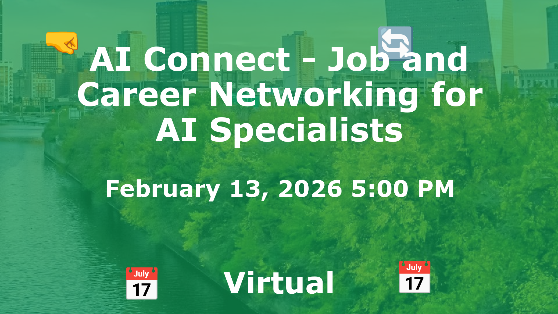 AI Connect - Job and Career Networking for AI Specialists event image